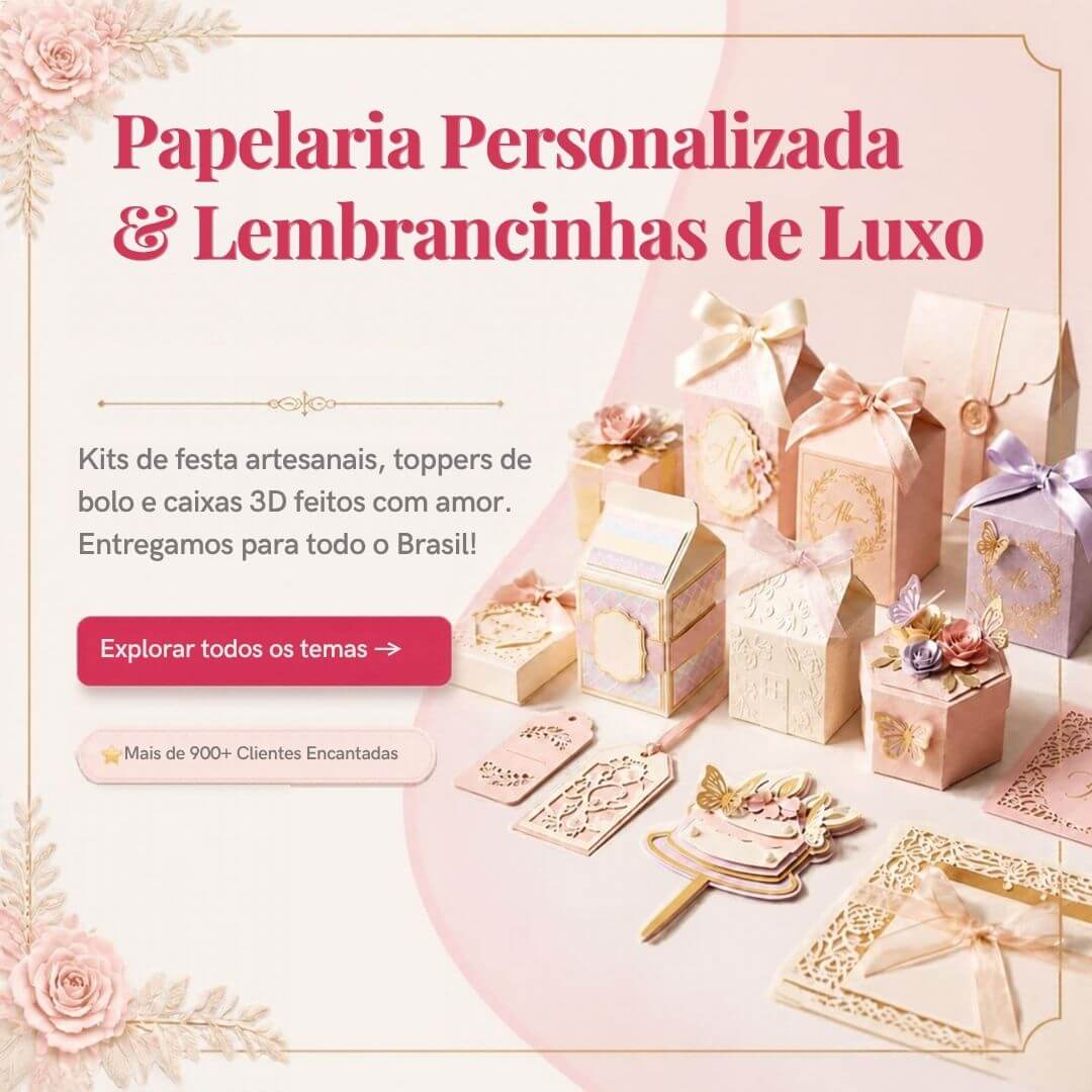 Papelaria Personalizada & Lembrancinhas de Luxo